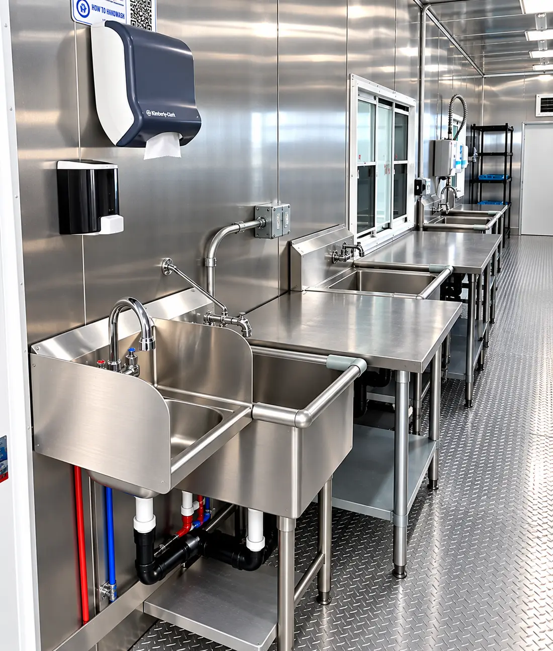 Dishwashing Trailer available for rent in Florida